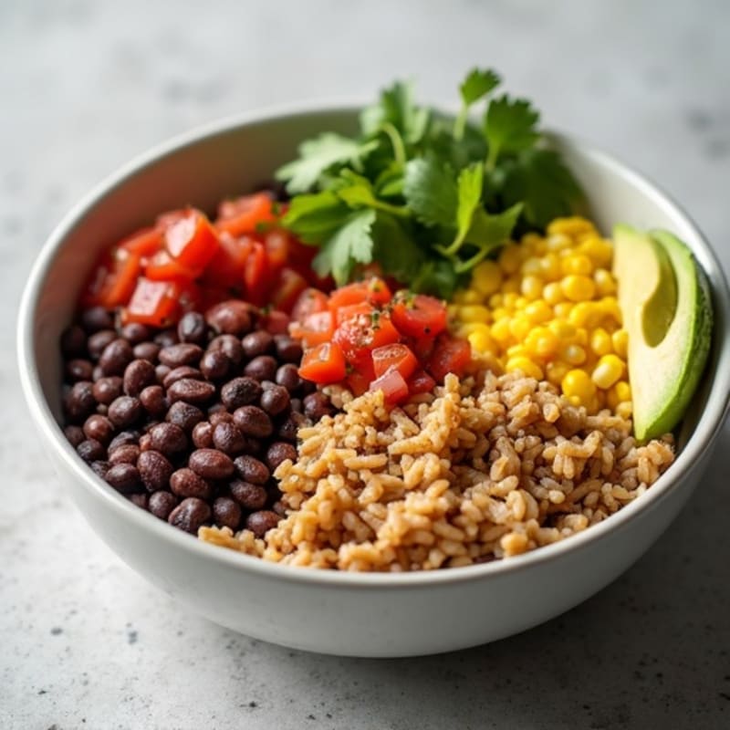 Hearty Black Bean Burrito Bowl
