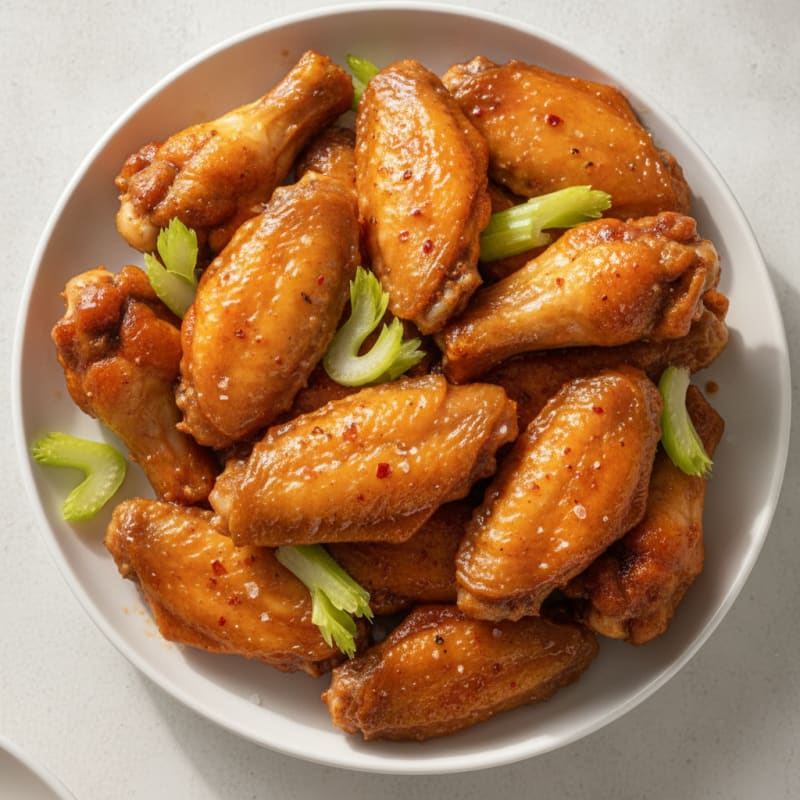 Sweet and Fiery BBQ Chicken Wings