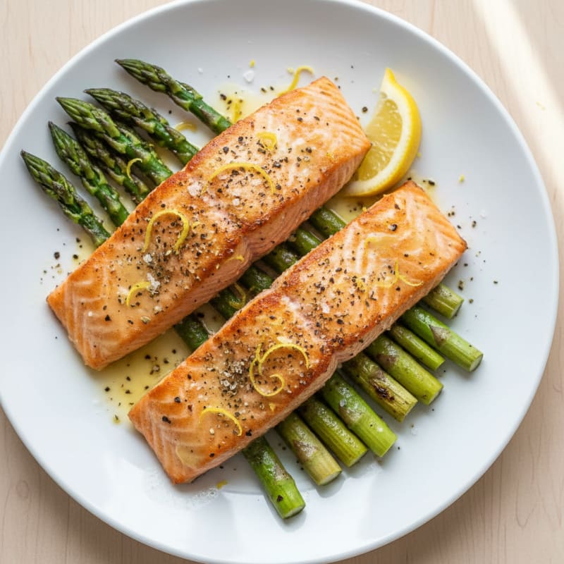 Golden Lemon-Herb Grilled Salmon