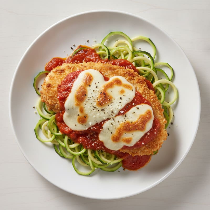 Baked Chicken Parmesan with Marinara