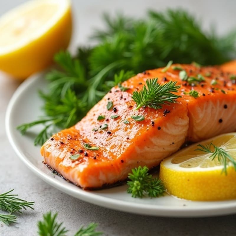 Lemon Herb Grilled Salmon