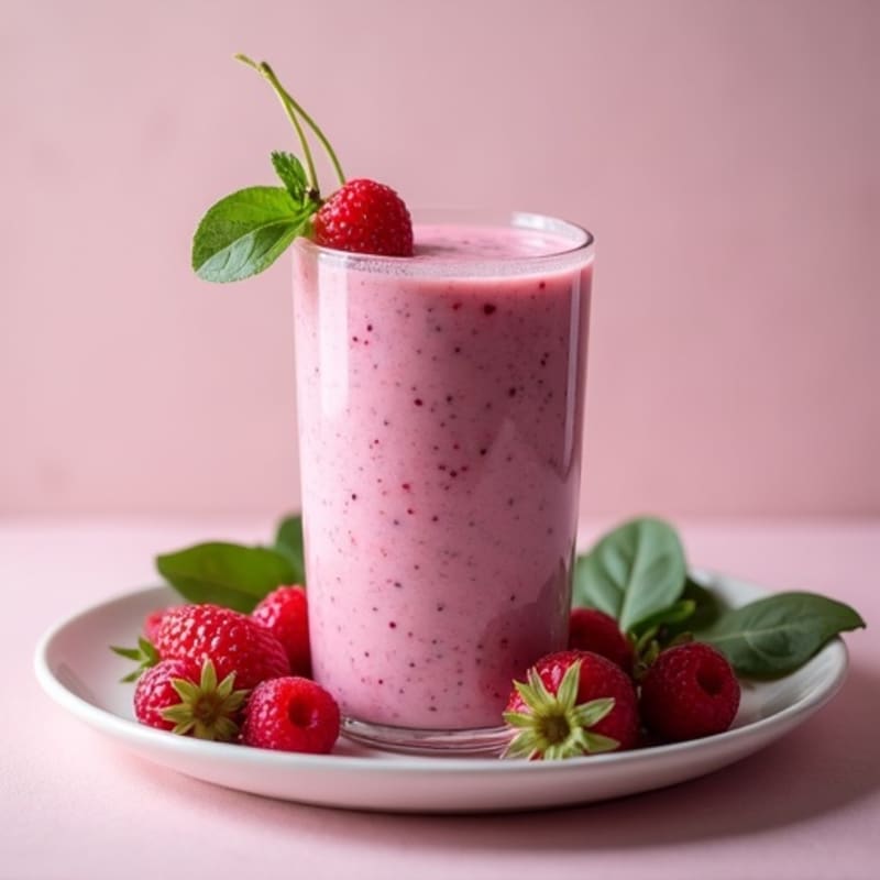 Creamy Berry Protein Smoothie