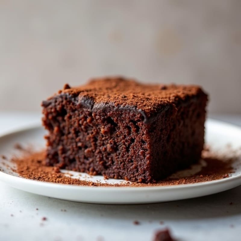 Protein-Packed Baked Chocolate Cake