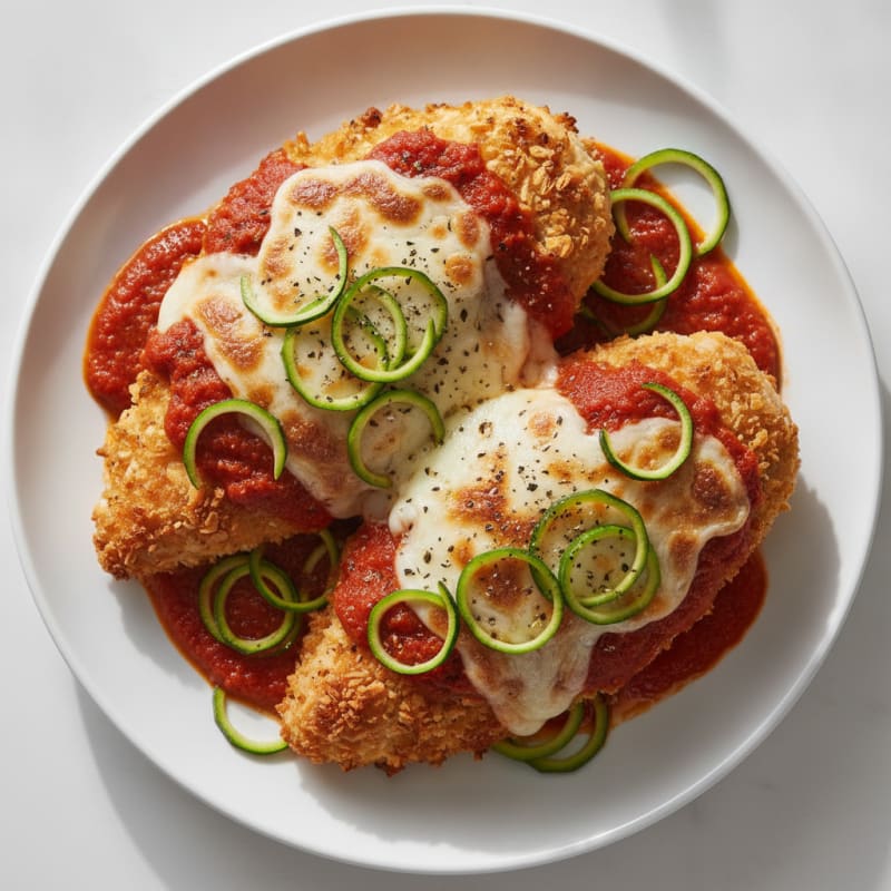 Baked Chicken Parmesan with Marinara