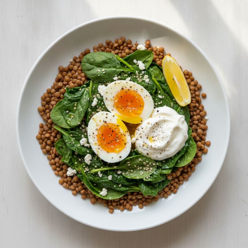 Lentil and Vegetable Protein Bowl