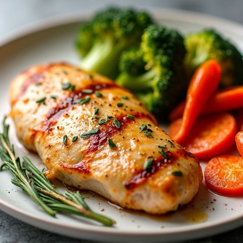 Sheet Pan Roasted Chicken and Crispy Vegetables