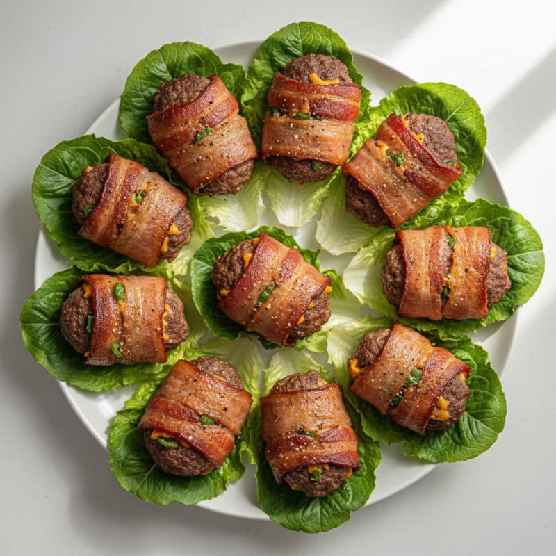 Crispy Bacon-Wrapped Jalapeño Sliders