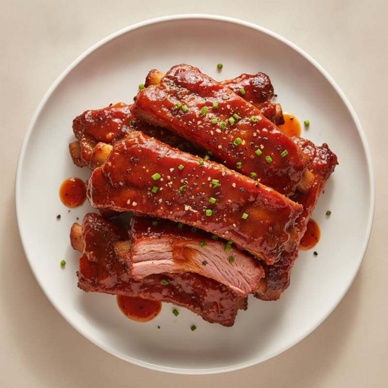 Sweet & Sticky BBQ Baby Back Ribs