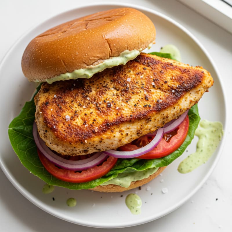 Zesty Jerk Chicken Breast Sandwich