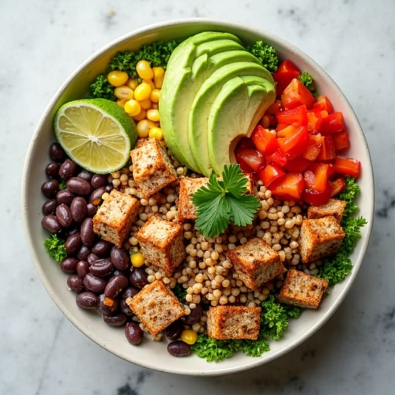 Fresh Quinoa & Black Bean Salad