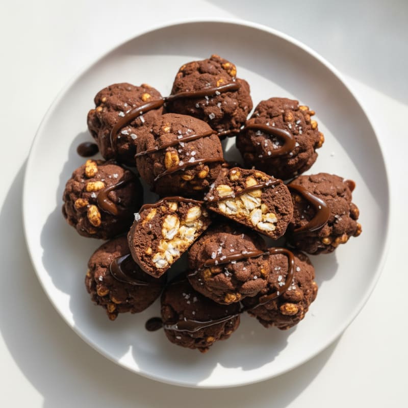 Chocolate Protein Crunch Bites
