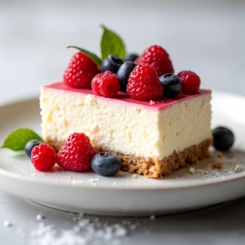 Greek Yogurt Protein Cheesecake