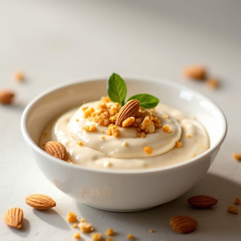 Greek Yogurt Protein Mousse with Peanut Butter