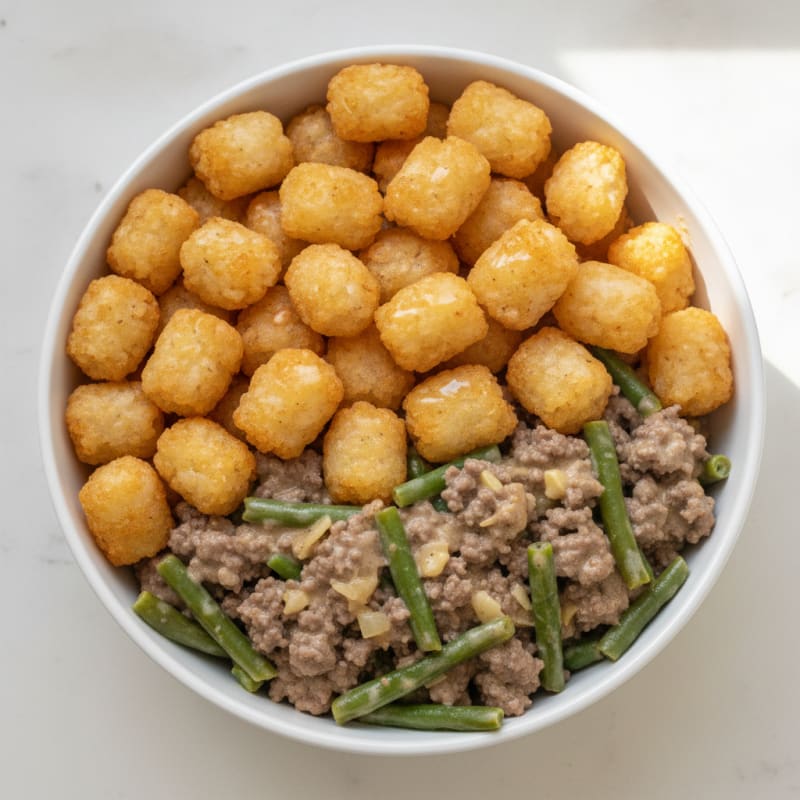Beef and Tater Tot Bake