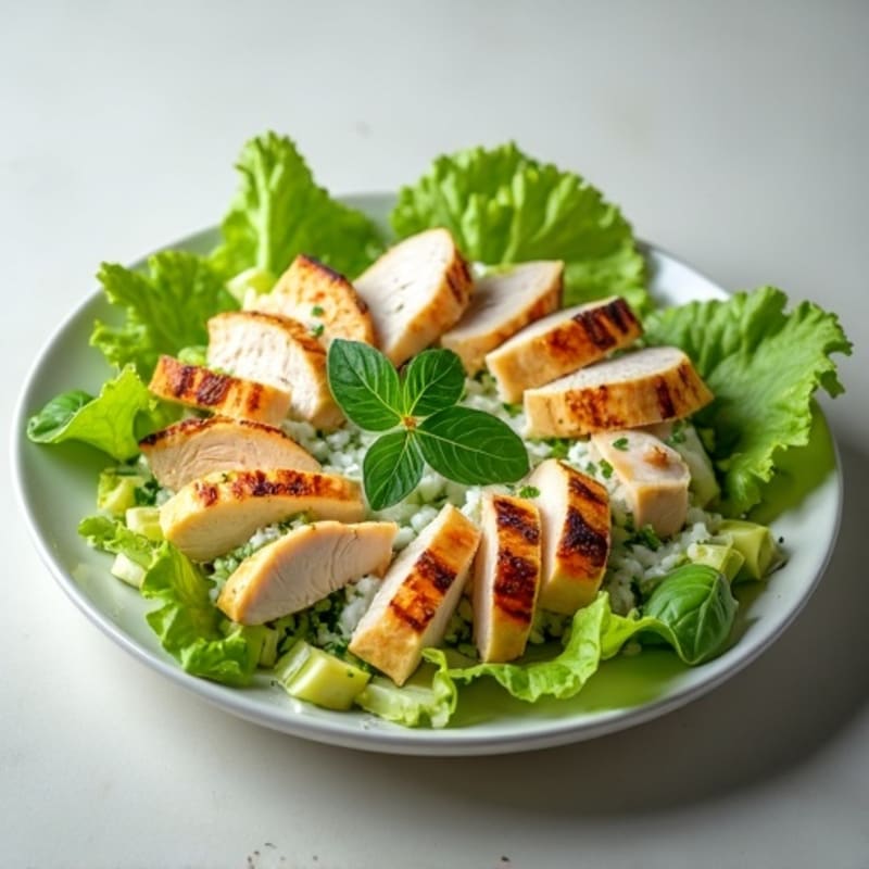 Creamy Herb Chicken Salad with Crisp Celery
