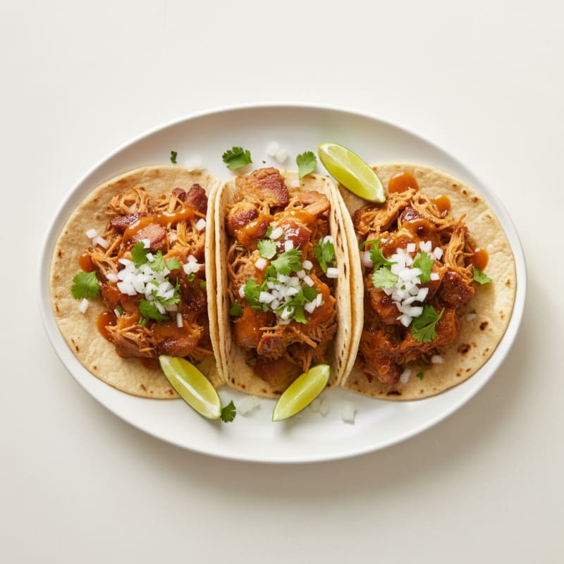 Slow-Cooked Pork Carnitas Tacos