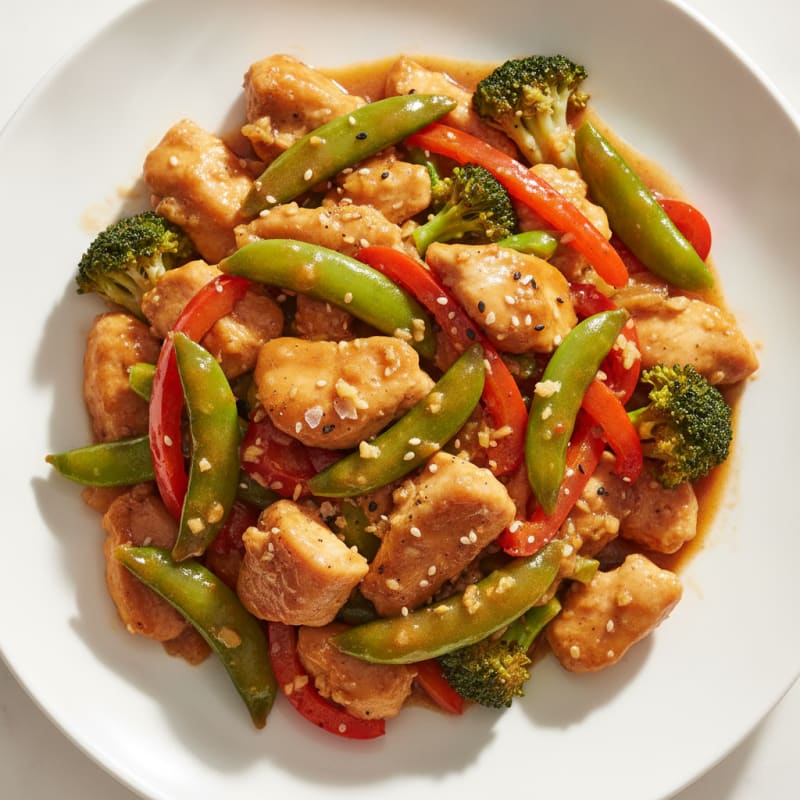 Teriyaki Chicken Stir-Fry with Vegetables