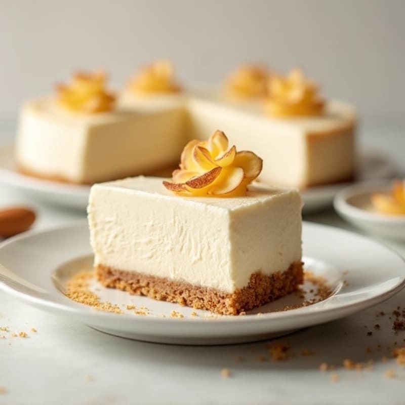 Creamy Greek Yogurt Protein Cheesecake