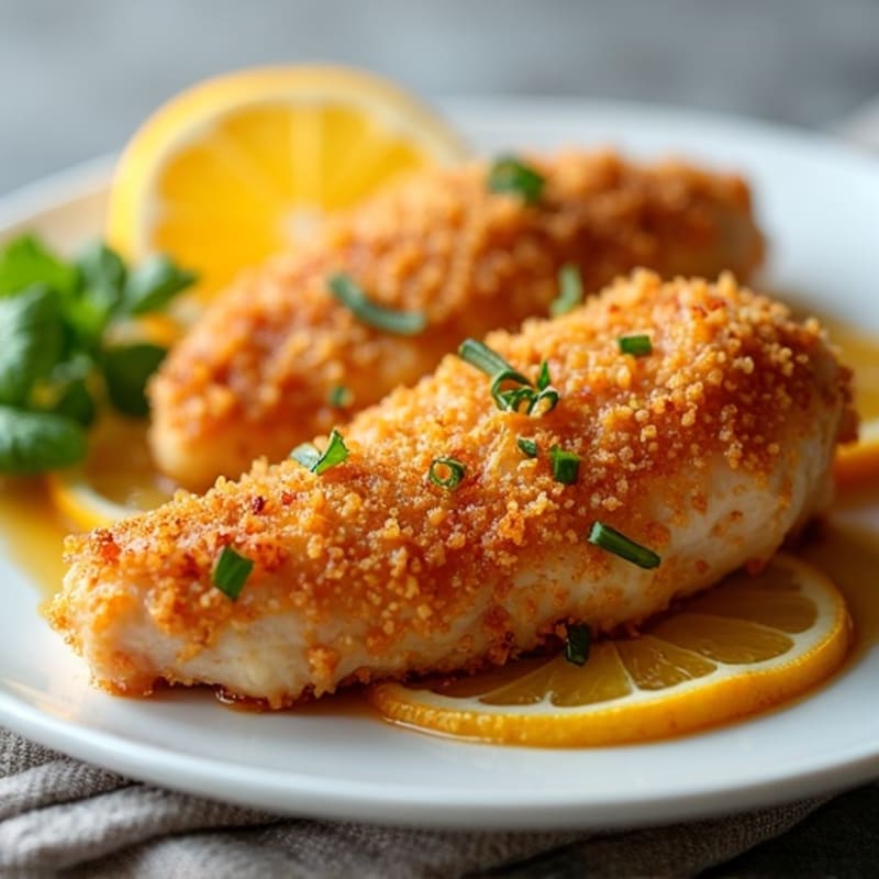 Crispy Citrus-Glazed Chicken with Fresh Ginger