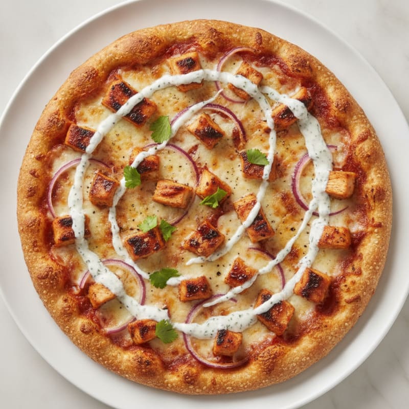 BBQ Ranch Chicken Pizza