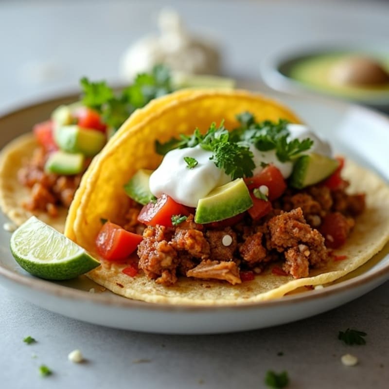 Slow-Cooked Crispy Pork Tacos