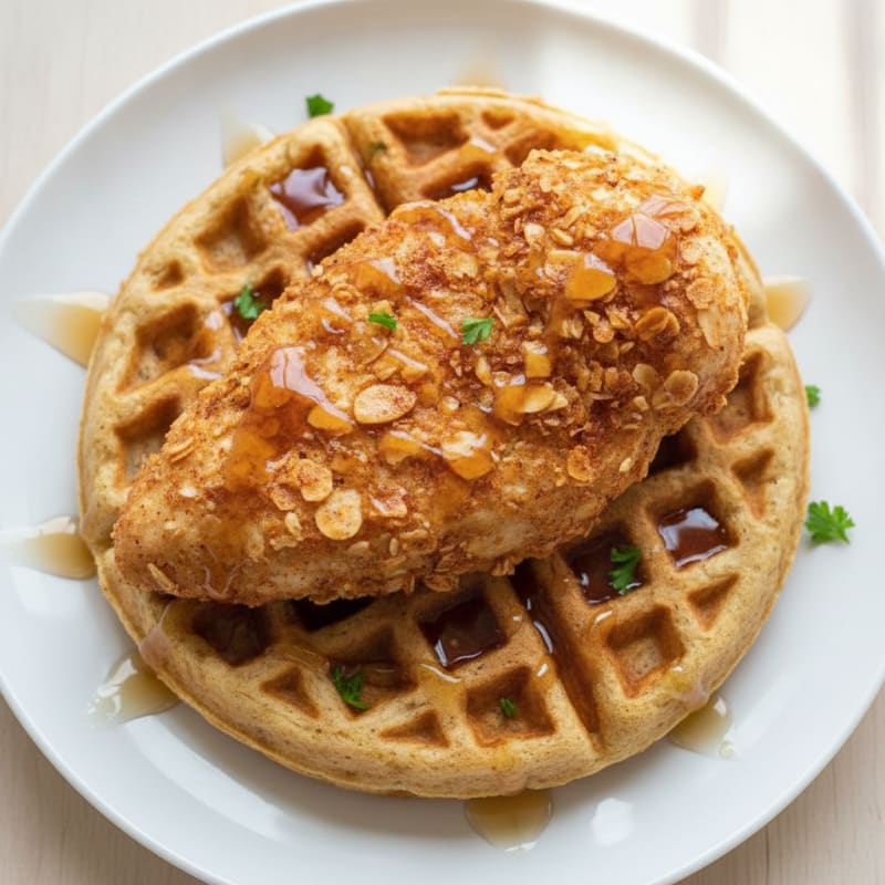 Golden Chicken & Waffles