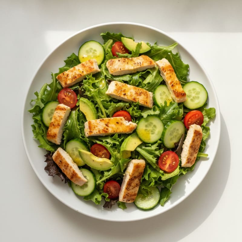 Quick Lemon Herb Chicken Salad