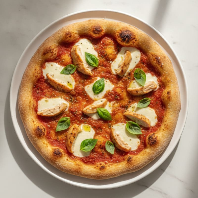 Classic Margherita Pizza with Fresh Basil