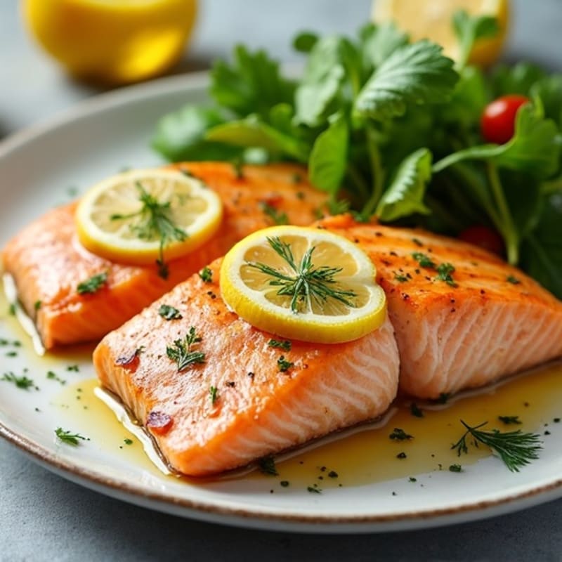 Lemon Herb Grilled Salmon