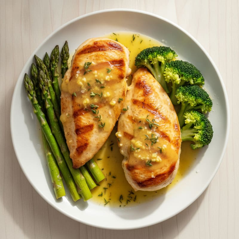 Pan-Seared Chicken with Lemon-Herb Sauce