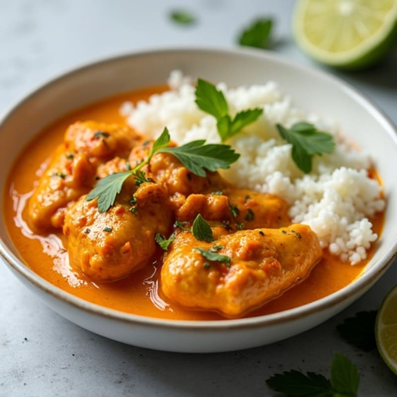 Creamy Coconut-Yogurt Butter Chicken