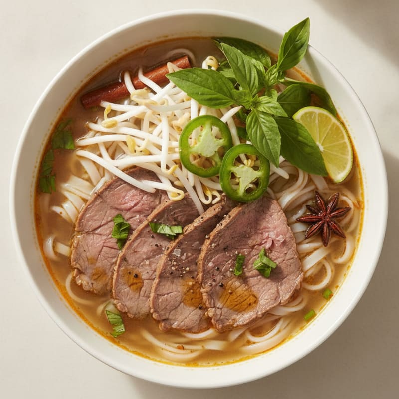 Beef Pho Noodle Soup