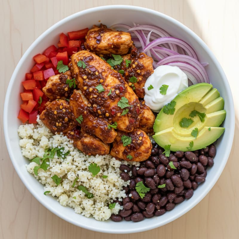 Smoky Chipotle Chicken Taco Bowl