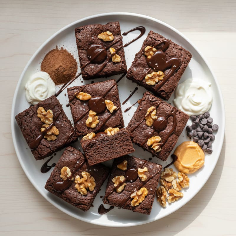 Fudgy Chocolate Walnut Brownies