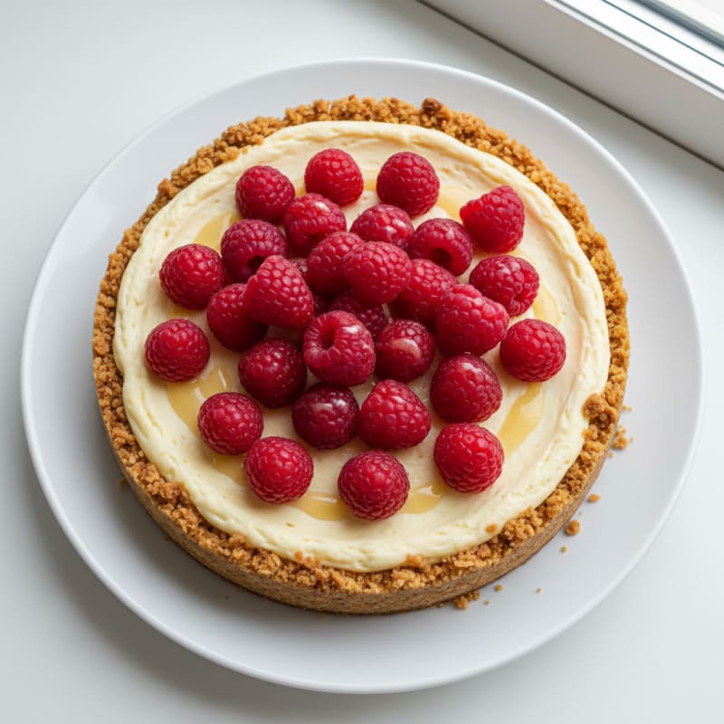 Creamy Greek Yogurt Protein Cheesecake
