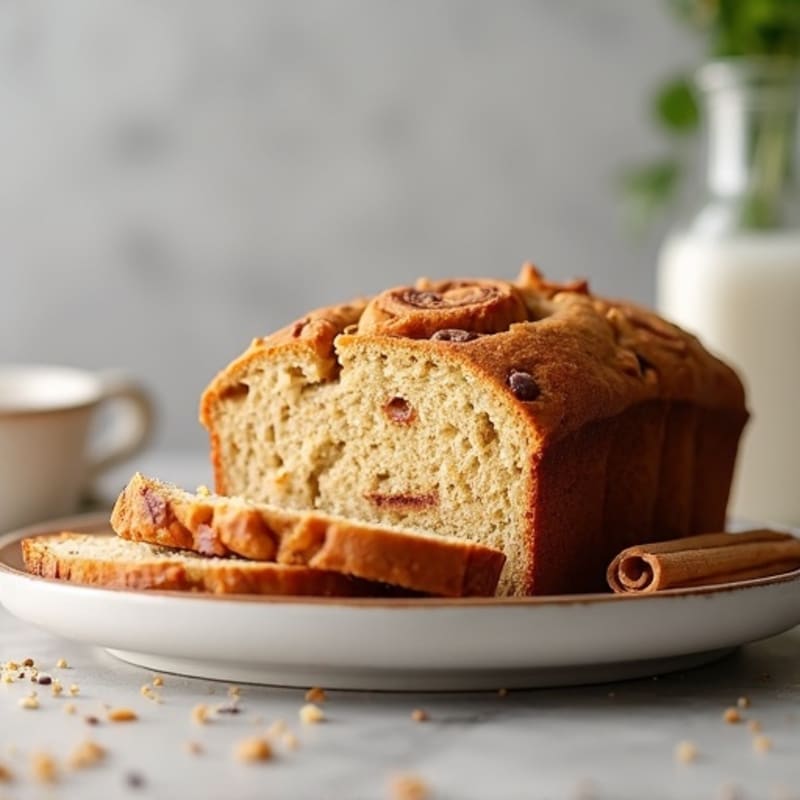 Protein-Packed Cinnamon Swirl Breakfast Bread