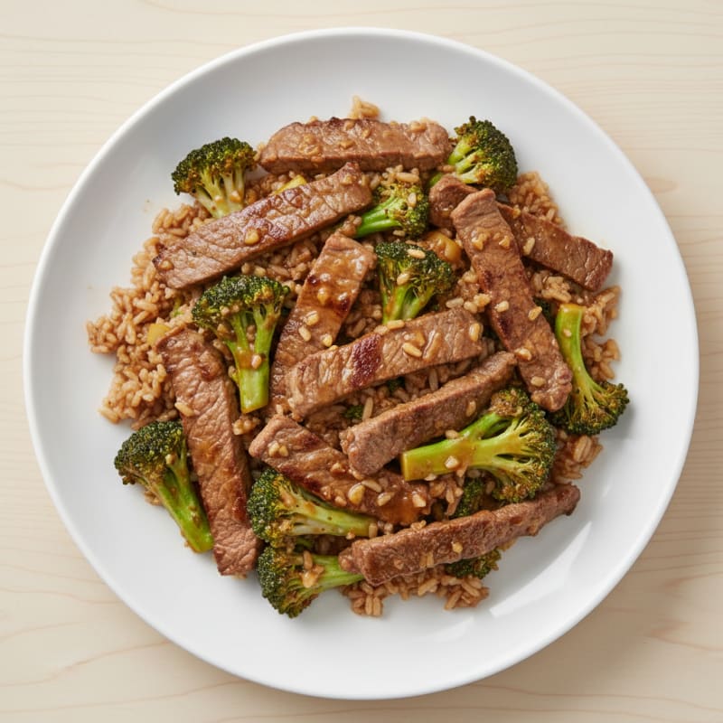 Tangy Beef and Broccoli Stir-Fry