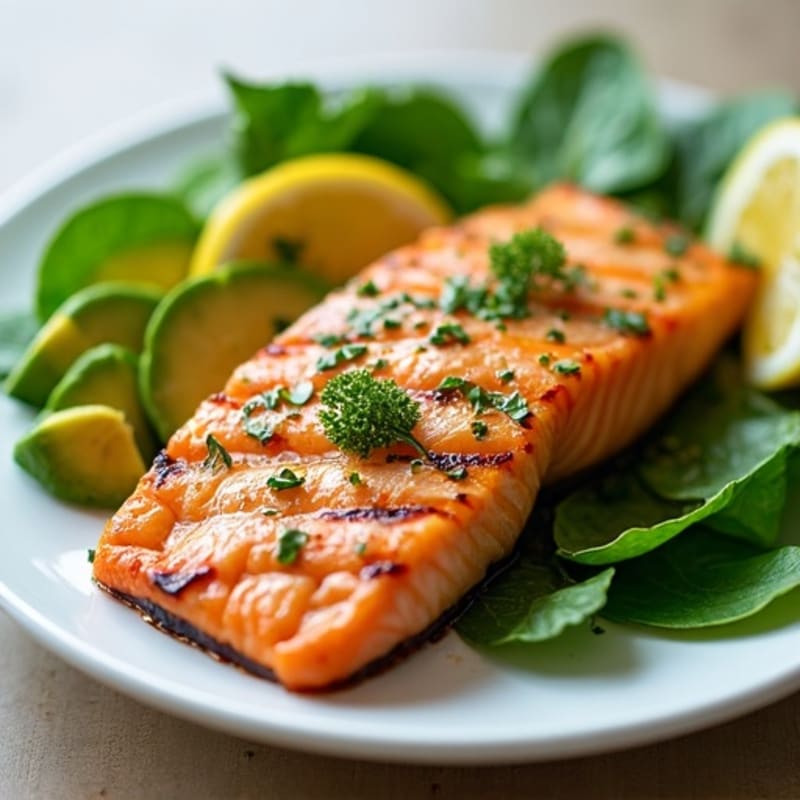 Lemon Herb Grilled Salmon