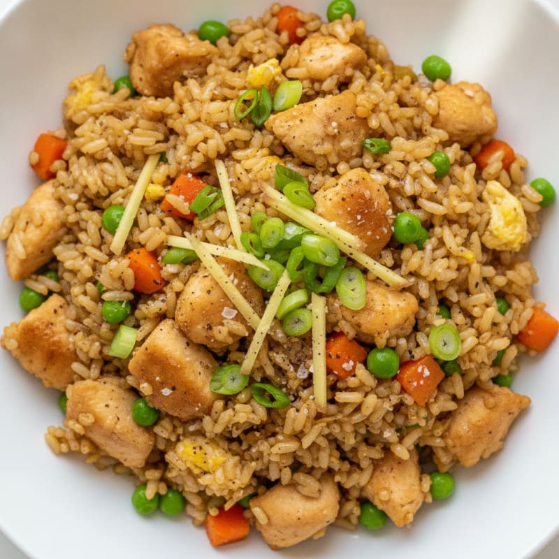 Chicken and Vegetable Fried Rice