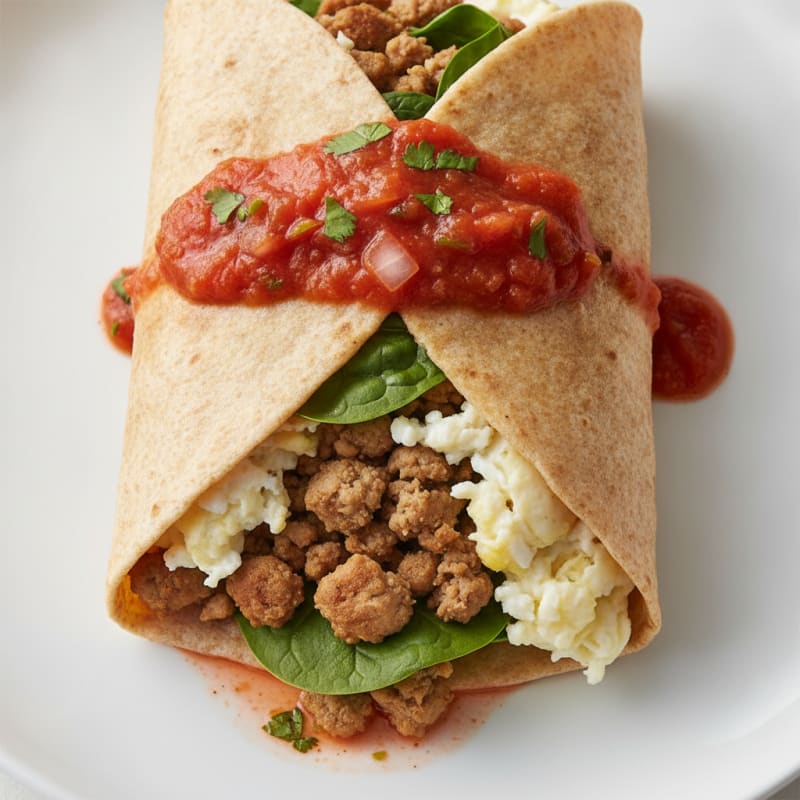 Ultimate Loaded Breakfast Burrito