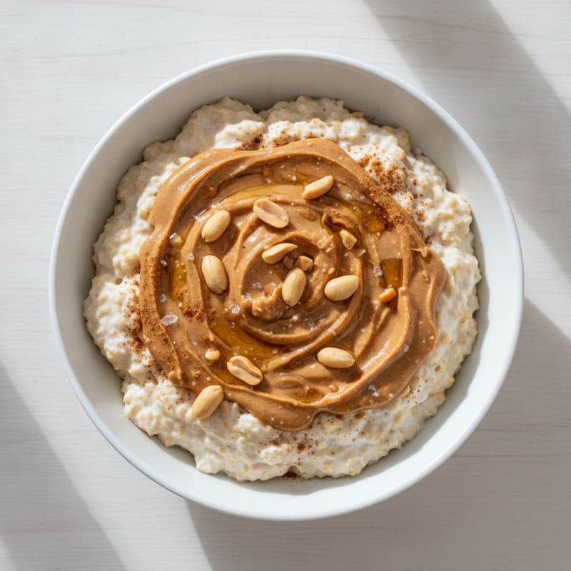 Peanut Butter Honey Vanilla Oatmeal