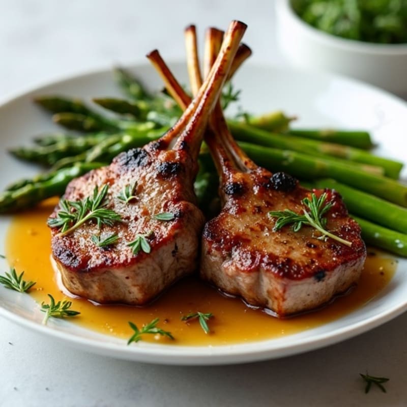Herb-Grilled Lamb Chops