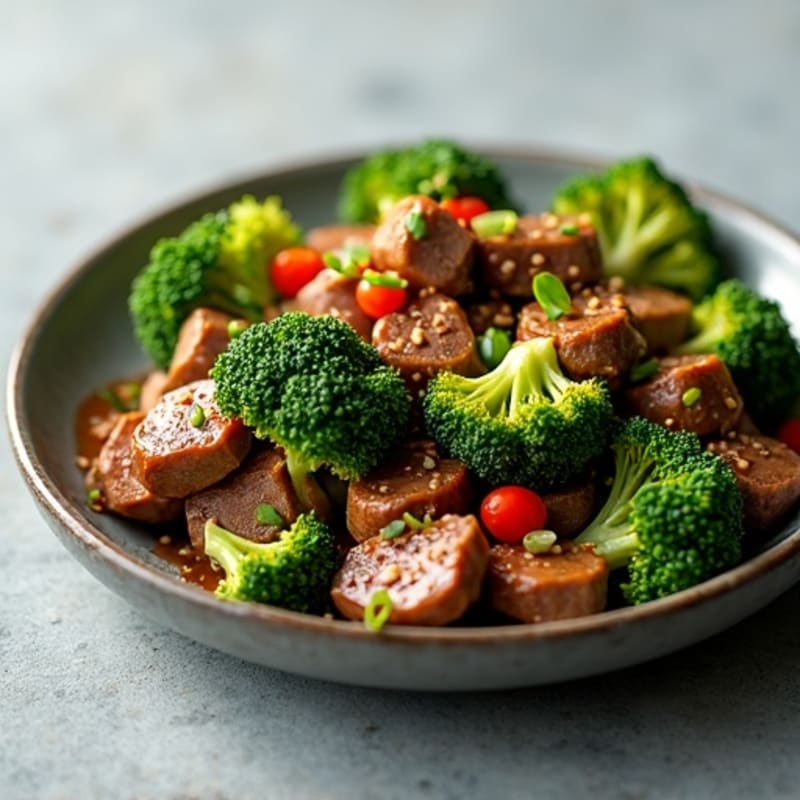 Savory Beef and Crispy Broccoli Stir-Fry