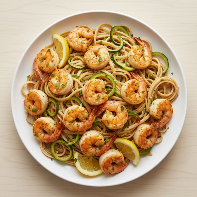 Zesty Garlic Butter Shrimp Scampi