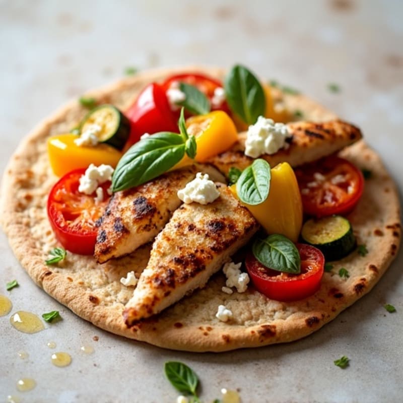 Roasted Vegetable Flatbread