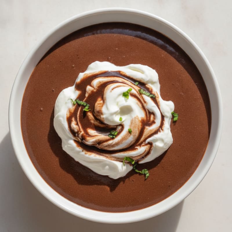 Silky Chocolate Protein Pudding with Greek Yogurt