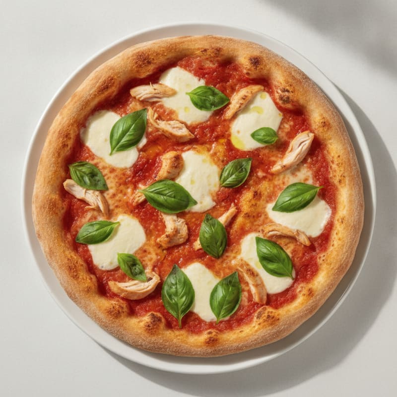 Classic Margherita Pizza with Fresh Basil