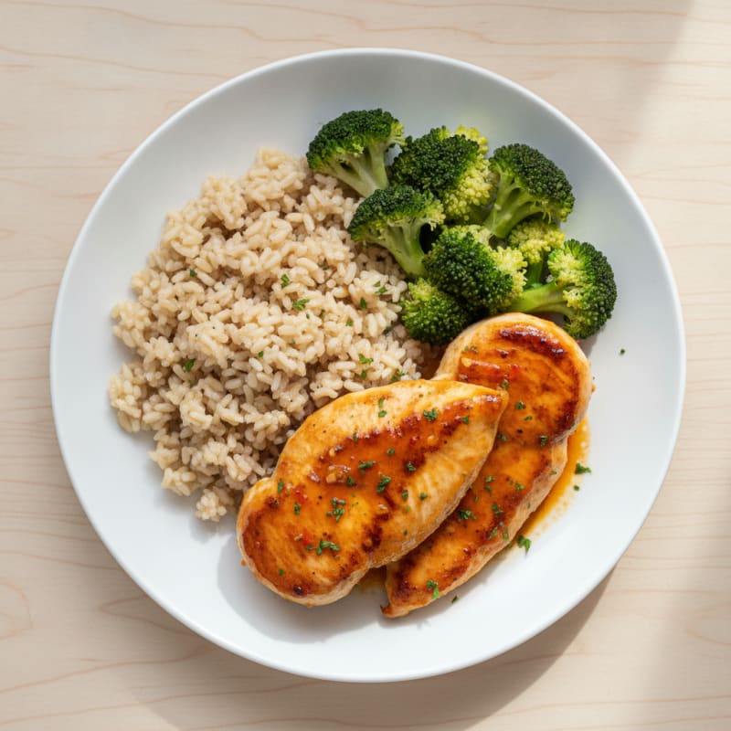Pan-Seared Chicken with Lemon-Chili Glaze