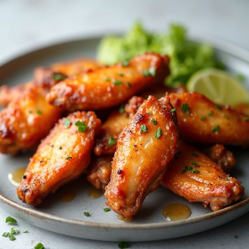 Crispy Baked Honey-Garlic Wings