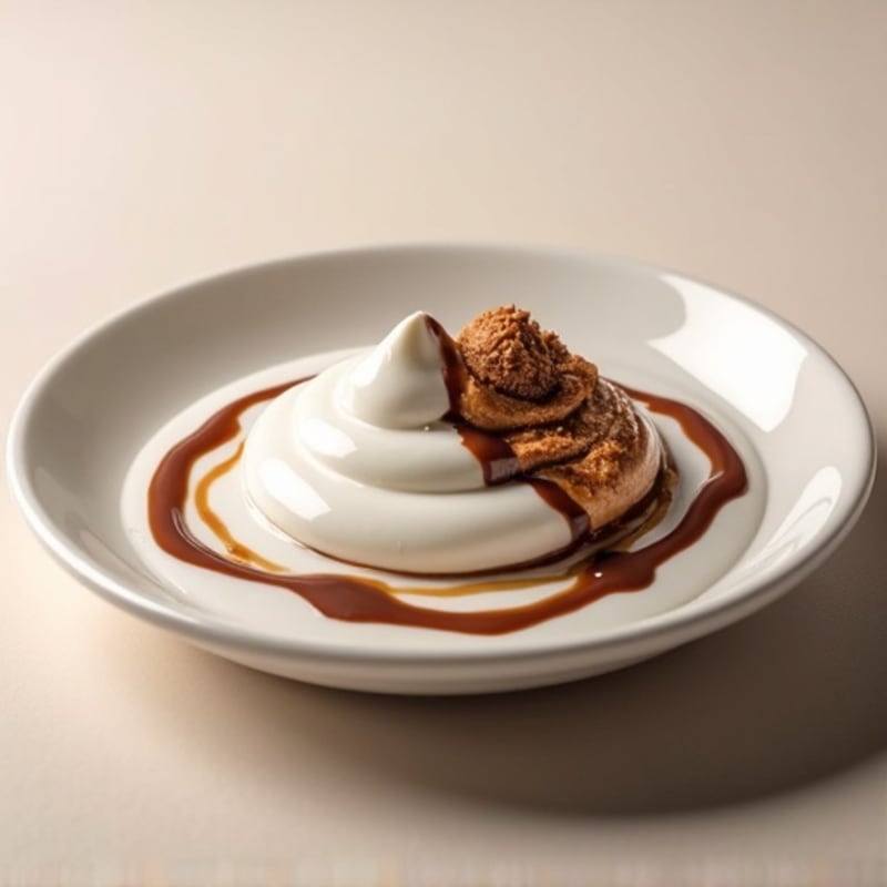 Creamy Greek Yogurt with Chocolate Protein and Almond Butter Swirl